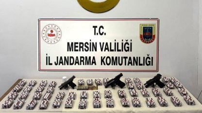 Mersin’de binlerce uyuşturucu hap ele geçirildi