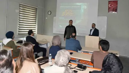 Mesleki gelişmeleri sahadan gelen uzmanlar anlattı