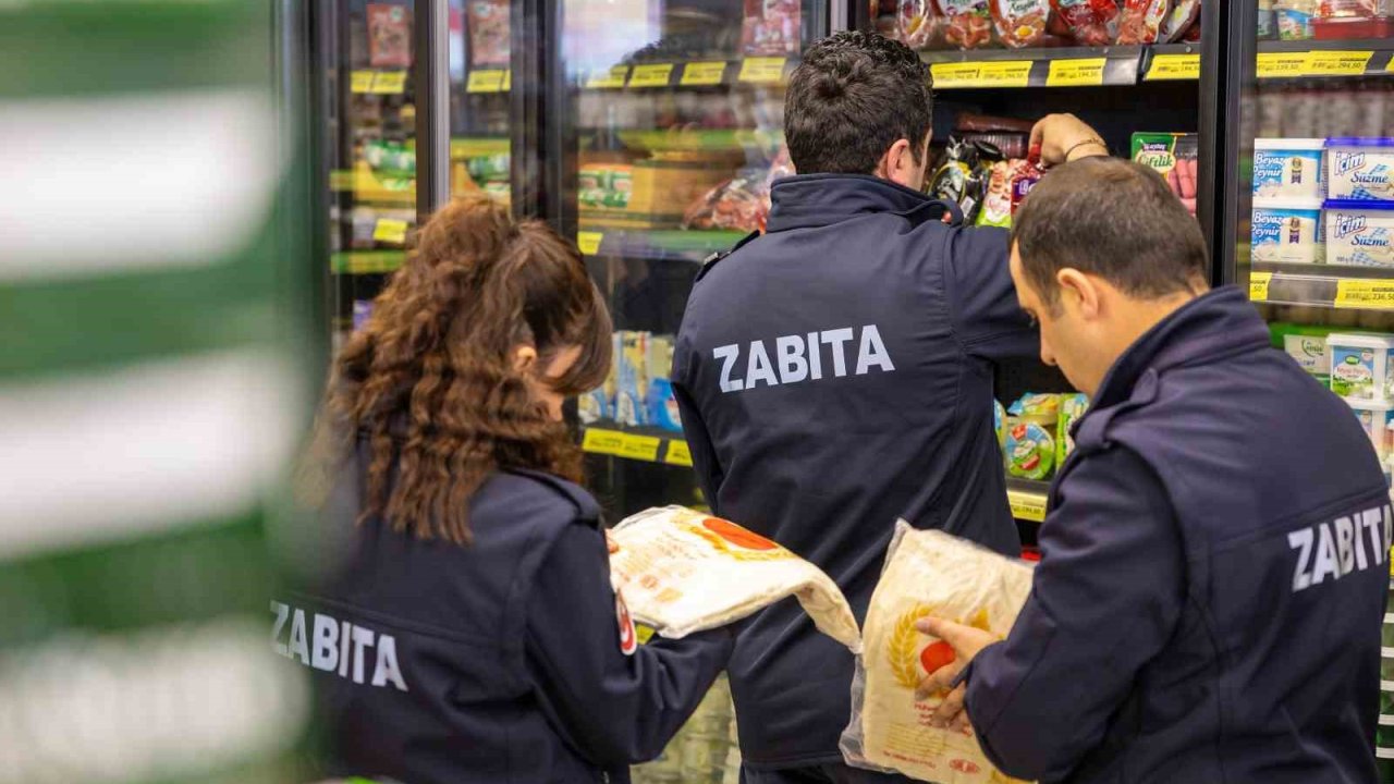 Mezitli Belediyesi denetimde tarihi geçmiş ürünlere geçit vermedi