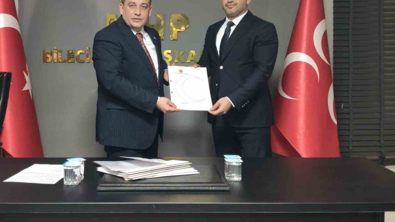 MHP Bozüyük İlçe Başkanlığına Mümin Gün atandı