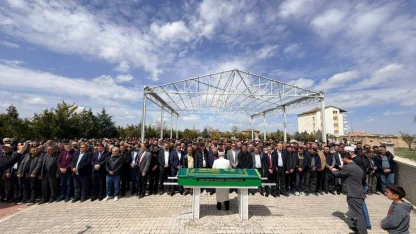 Milli maçta hayatını kaybeden kameraman son yolculuğuna uğurlandı