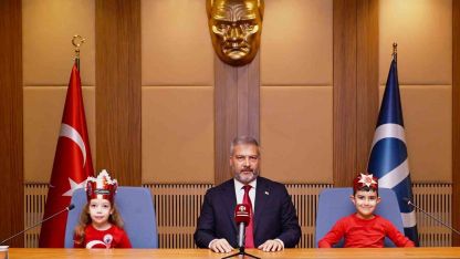 Minikler 23 Nisan’ı coşkuyla kutladı