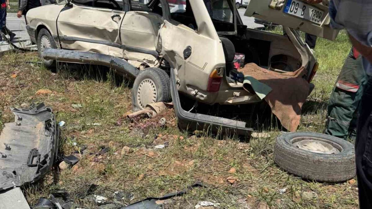 Muğla-Denizli yolunda feci kaza: 1 ölü, 1 yaralı