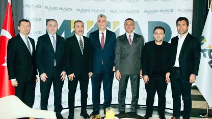 MÜSİAD Muğla heyeti Ticaret Bakanı Bolat’ın da katıldığı istişare toplantısına katıldı