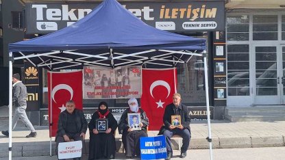 Muş’ta evlat nöbeti sürüyor