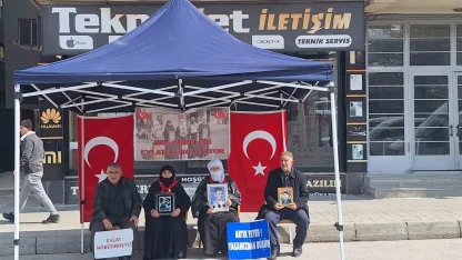 Muş’ta evlat nöbeti sürüyor