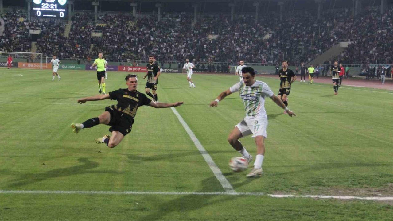 Nesine 2. Lig: Şanlıurfaspor: 0 - Muğlaspor: 1