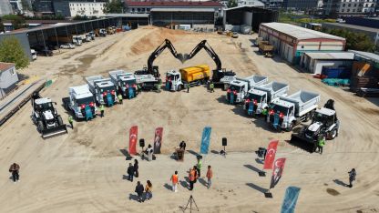 Nilüfer Belediyesi’nin yeni araçları yollarda