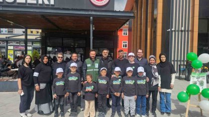 Öğrencilerden sağlık yaşam etkinliği