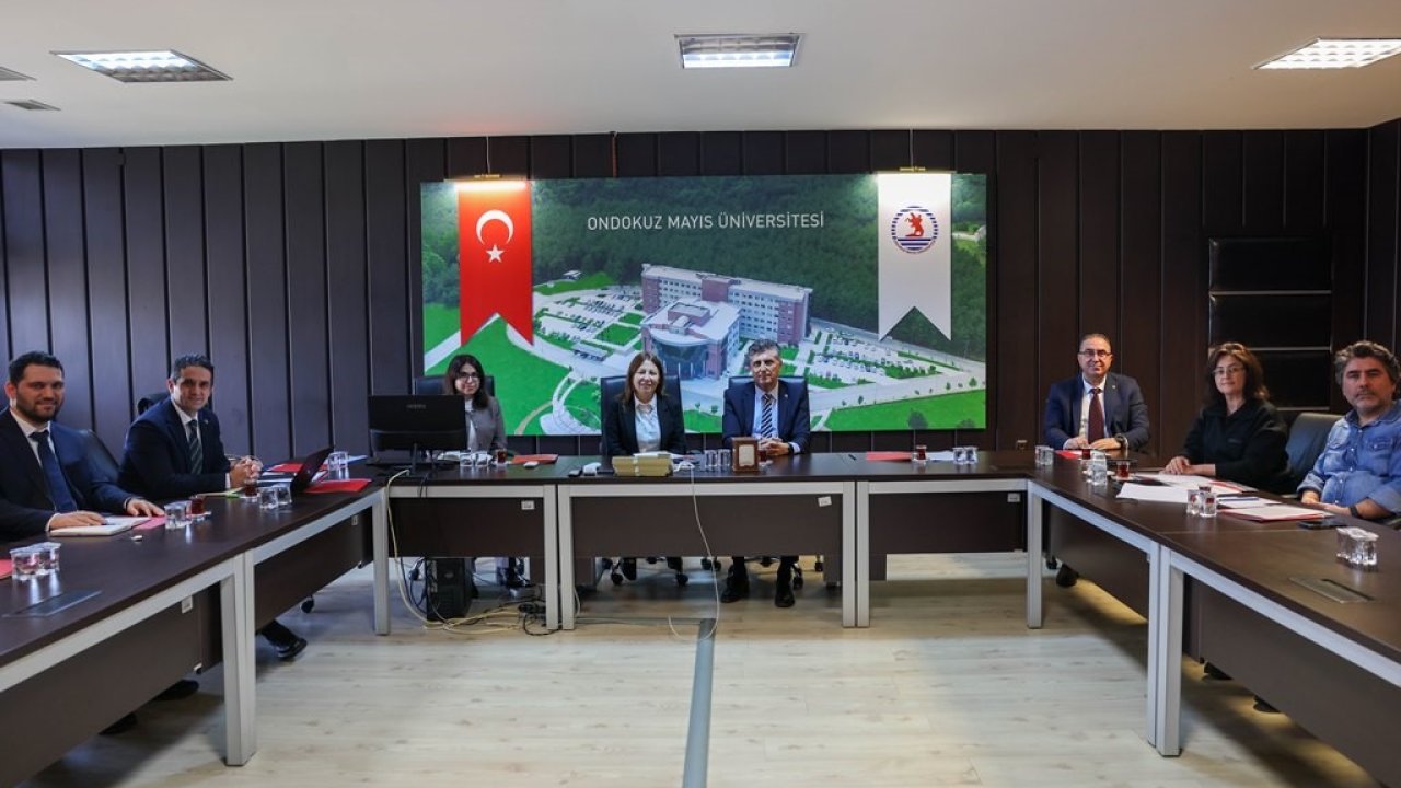 OMÜ’de Türkiye Uzay Ajansı ile stratejik proje görüşmesi