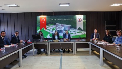 OMÜ’de Türkiye Uzay Ajansı ile stratejik proje görüşmesi