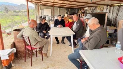 Orman yangınlarından etkilenen vatandaşların geçici barınma alanları incelendi