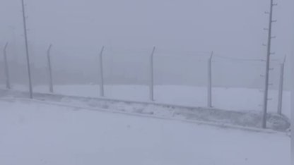 Osmaniye’de yüksek kesimlere kar yağdı