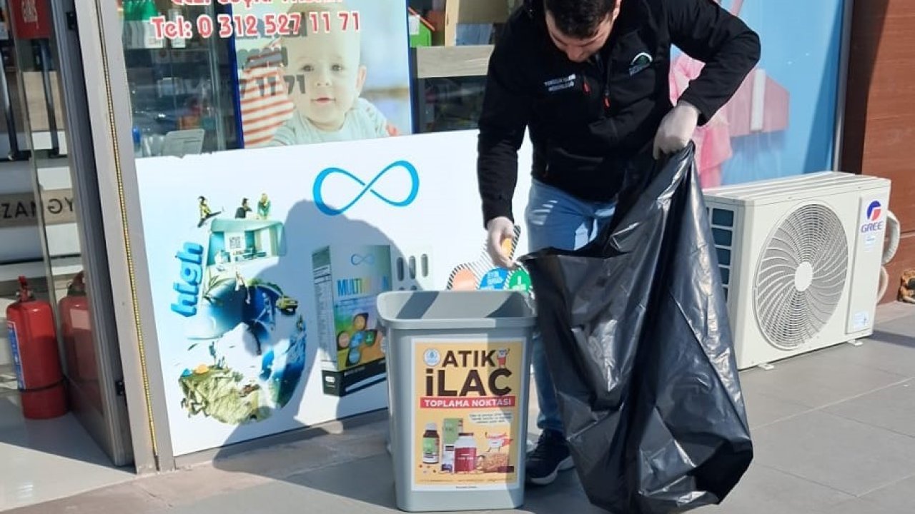 Pursaklar çöpe değil geleceğe sahip çıkıyor