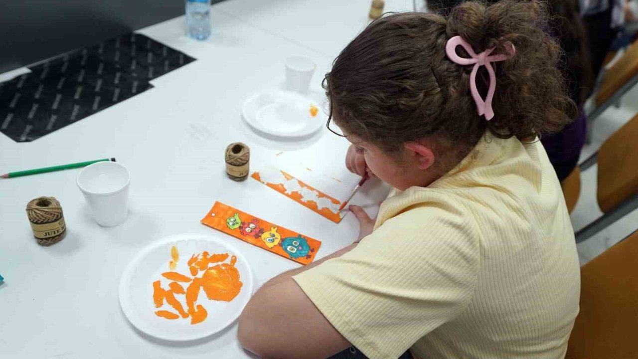 Pusula Maraş’tan çocuklara yönelik renkli atölye