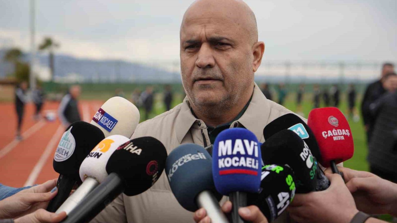 Recep Durul’dan Galatasaray maçına ilişkin: "Çıkacaklar, aslanlar gibi oynayacaklar"