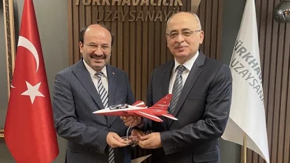 Rektör Çakmak’tan TUSAŞ’a ziyaret