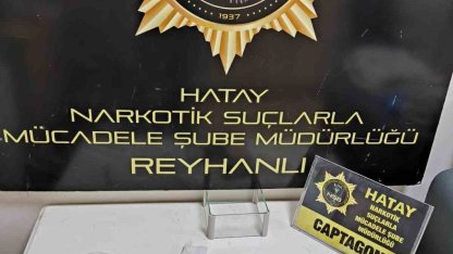 Reyhanlı’da 315 adet Captagon hap  ele geçirildi