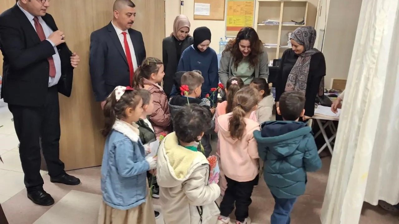 Sağlık çalışanlarını onurlandıran etkinlik