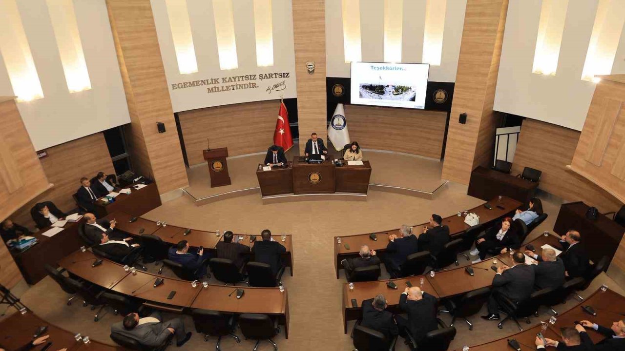 Şahinbey Belediyesi Nisan Ayı Meclis Toplantısı yapıldı