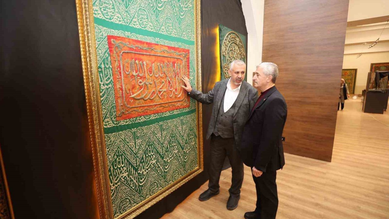 Şahinbey’de mukaddes emanetler sergisi kapılarını açıyor