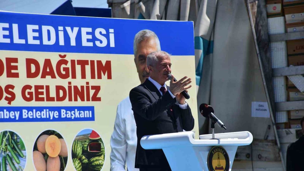 Şahinbeyli çiftçilere sertifikalı fide desteği