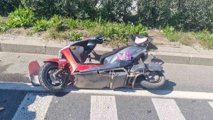 Salihli’de ekobis ve motosiklet çarpıştı: 3 yaralı