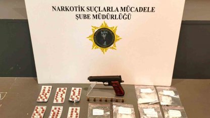 Samsun’da uyuşturucu ve silah operasyonu: 1 gözaltı