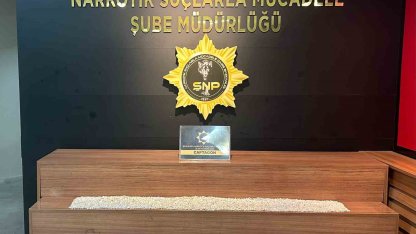 Şanlıurfa’da ağırlığında 34 bin adet uyuşturucu hap ele geçirildi