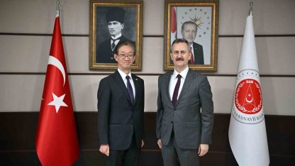 Savunma Sanayii Başkanı Görgün, Japonya’nın Ankara Büyükelçisi Tamura ile görüştü