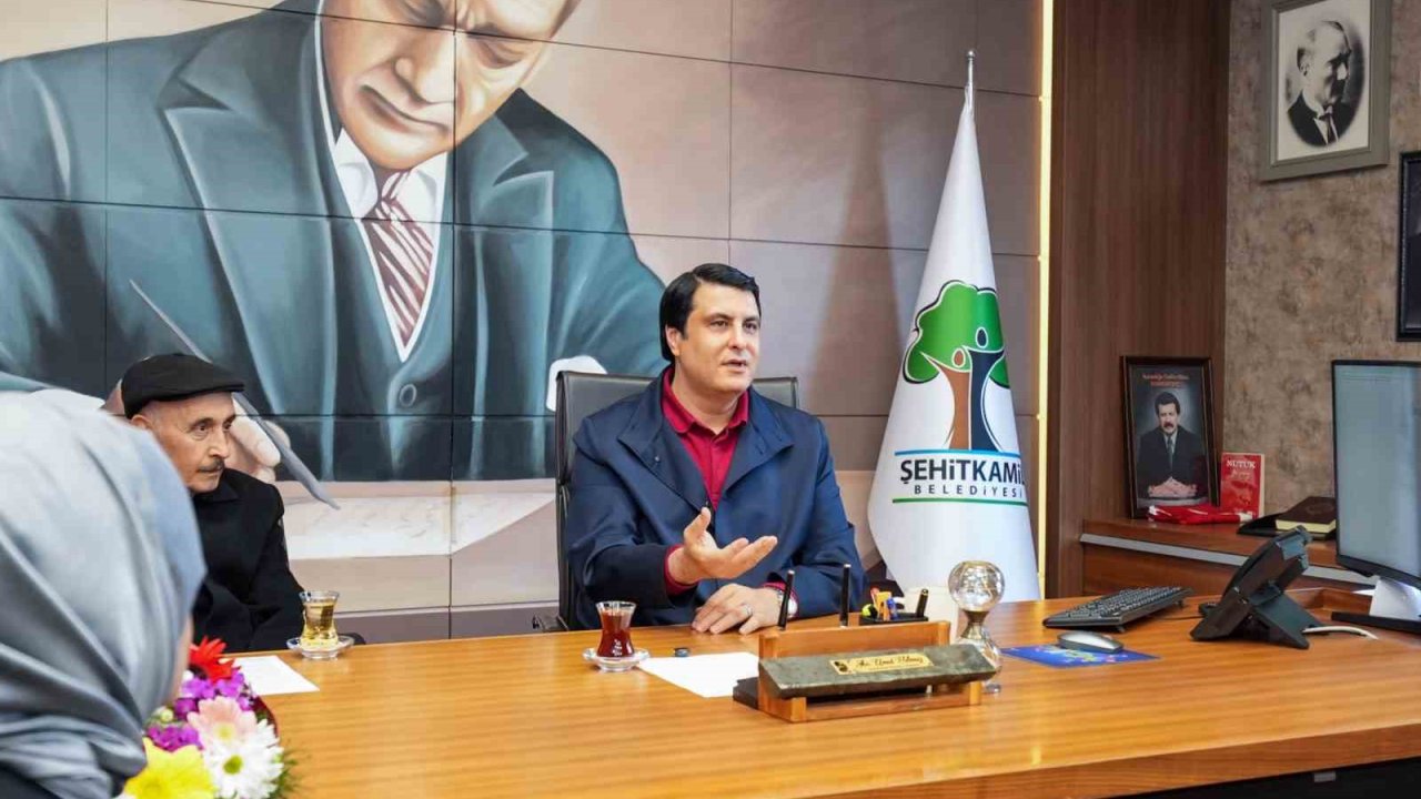 Şehit ailelerinden Başkan Yılmaz’a destek ziyareti