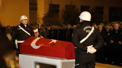 Şehit polis memuru Seçkin Yalçın, memleketi Elazığ’da törenle karşılandı