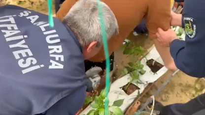 Serada kalçasına demir saplanan işçi kurtarıldı