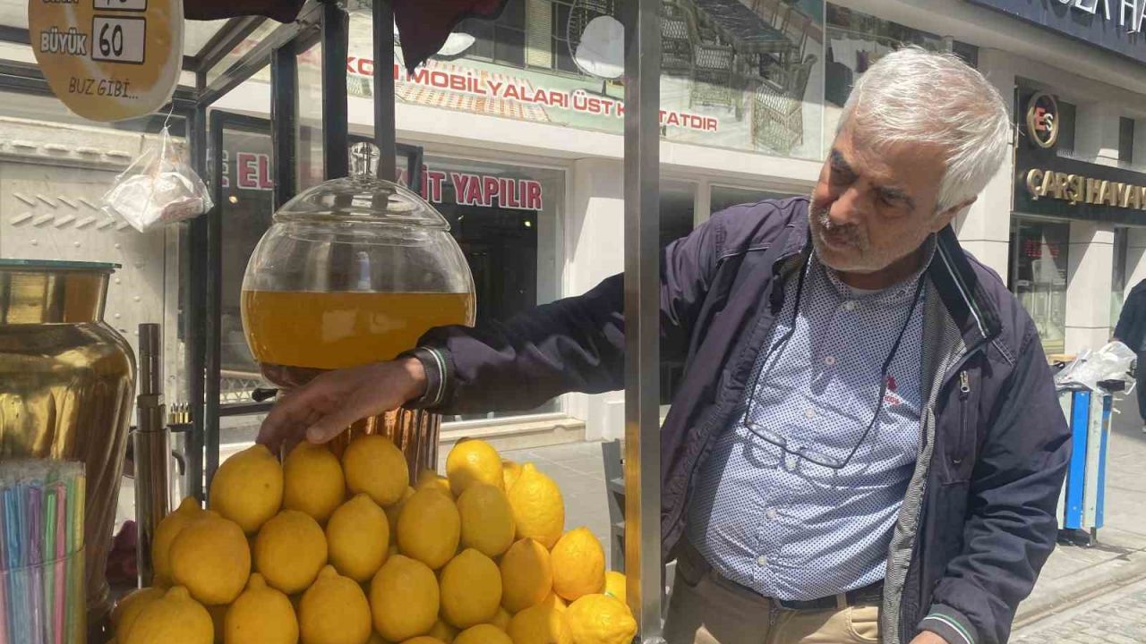 Sifon limonata satışlarının havaların ısınmasıyla birlikte artması bekleniyor