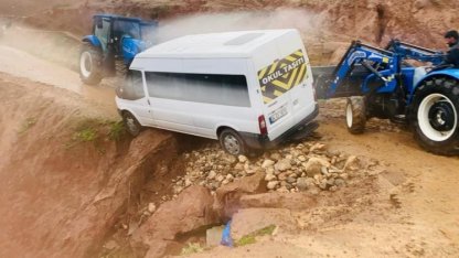 Siirt’te şiddetli yağış hayatı olumsuz etkiledi