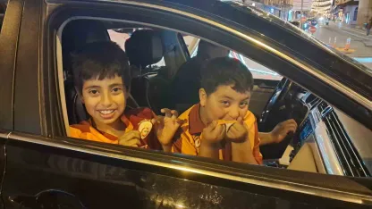 Sınırın sıfır noktasında Galatasaray coşkusu