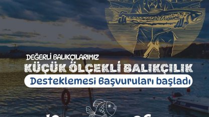 Sinop’ta balıkçılık desteği başvuruları için son çağrı