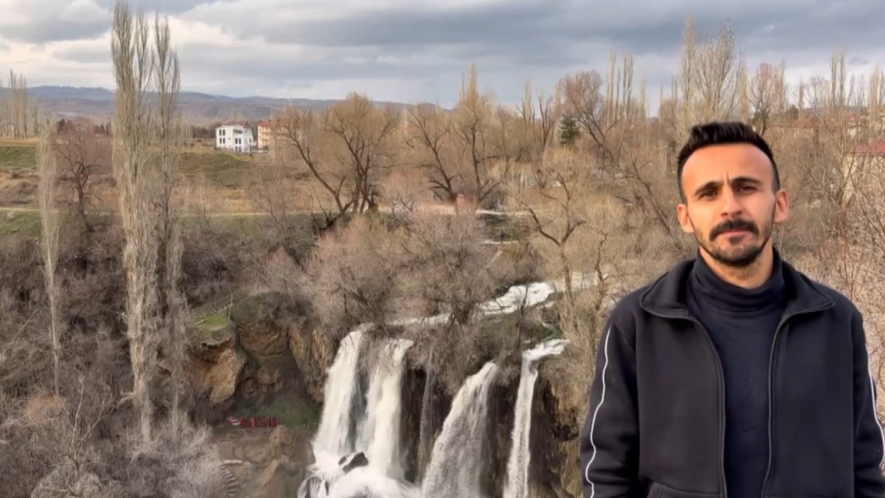 Sivas’ın doğa harikası Sızır Şelalesi coştu