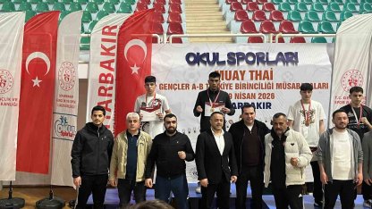 Siverekli sporcu Muay-Thai Türkiye Şampiyonası’nda ikinci oldu