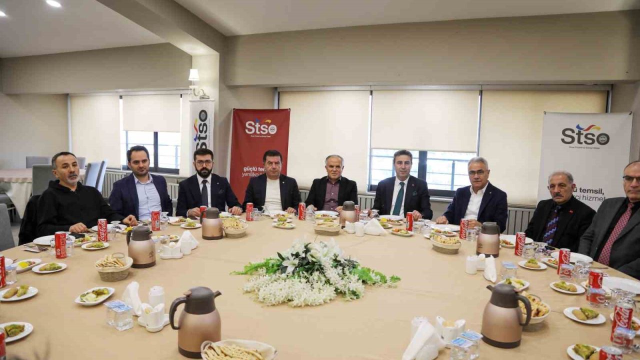 STSO Başkanı Zeki Özdemir, meslek odaları başkanlarıyla bir araya geldi