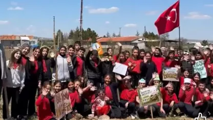 Şuhut’ta ‘Benim Okulum Geleceğe Çare Yeşil Vatan’ etkinliği