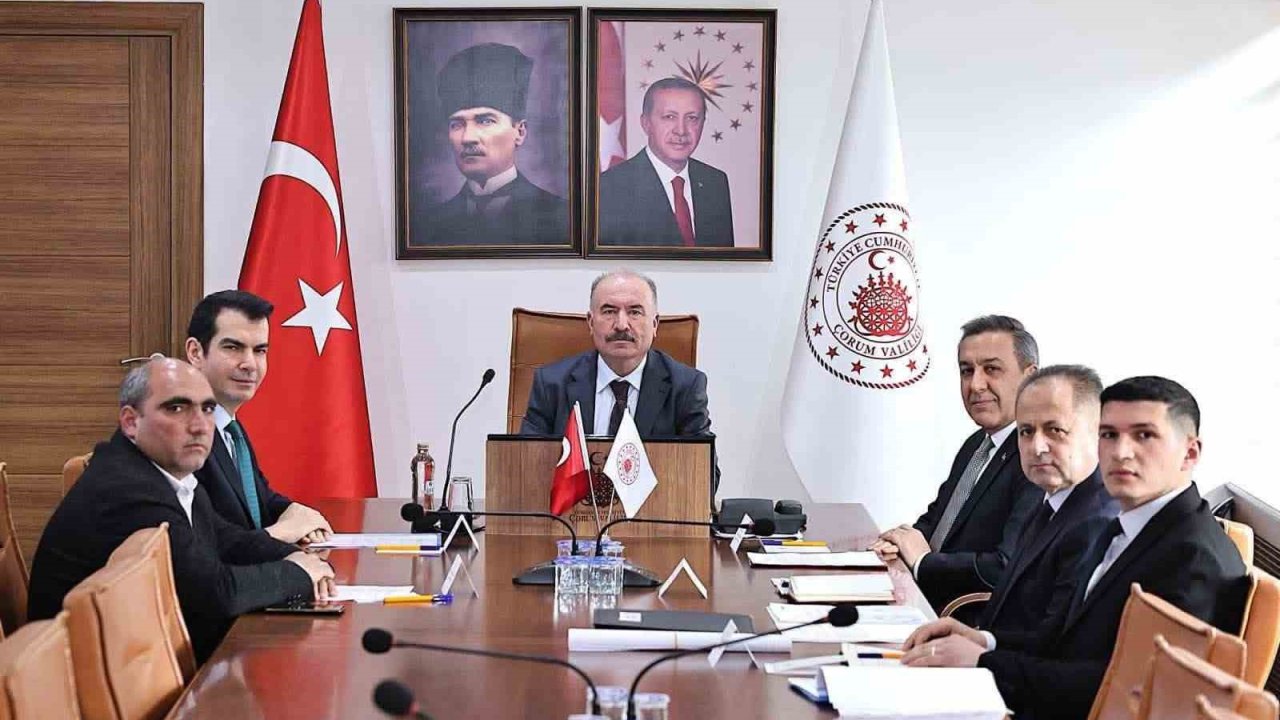 Sungurlu OSB yönetim kurulunda atık su tesisi ve firmaların talepleri değerlendirdi