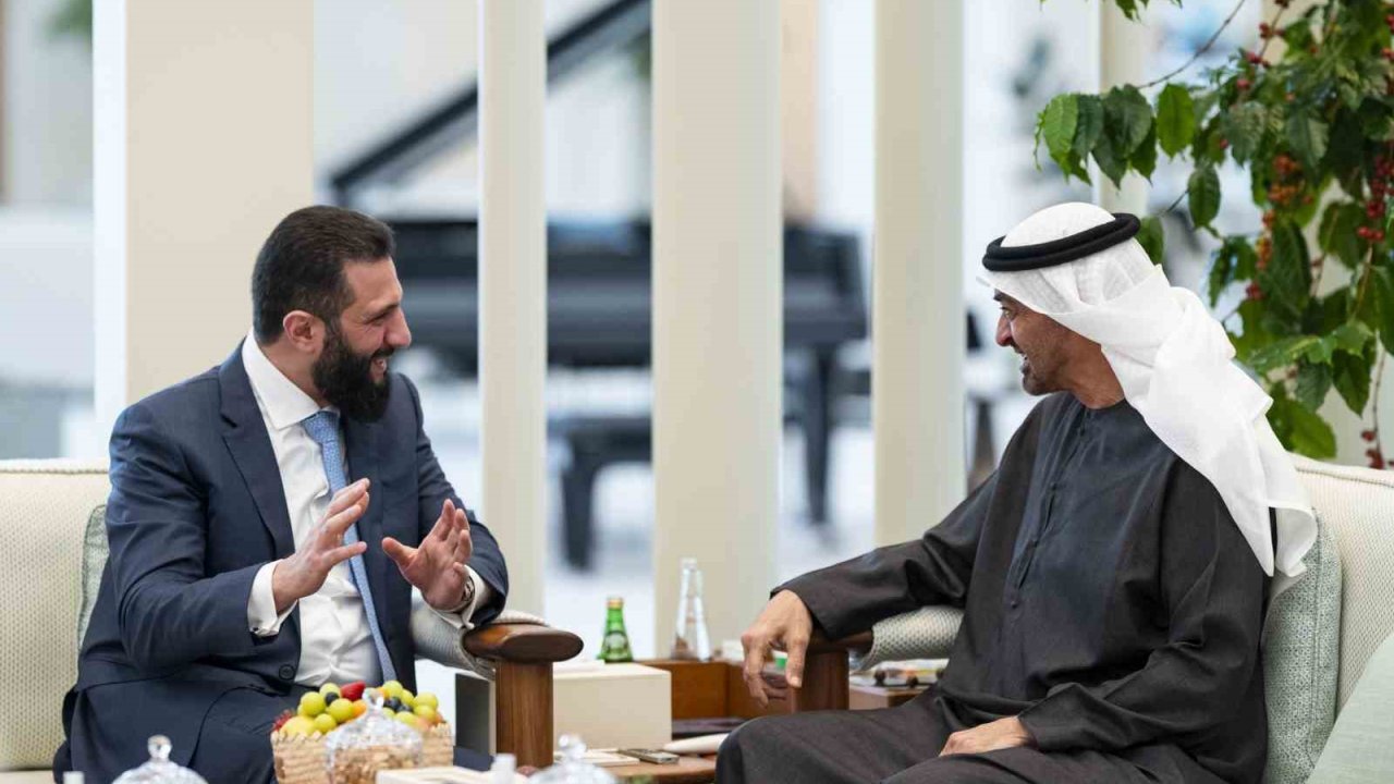 Suriye Devlet Başkanı Eş-Şara, BAE’de