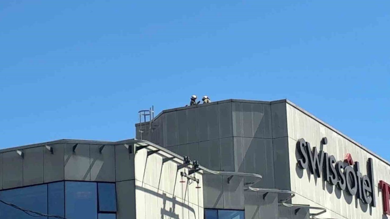 Swiss Otel’de yangın paniği: Vatandaşlar tahliye edildi