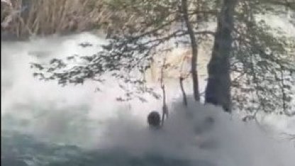 Tarsus’ta kayıp genç akıntıya böyle kapıldı: Son görüntüleri ortaya çıktı