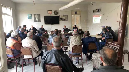 Tavşanlı’da üreticilere yönelik bilgilendirme eğitimi