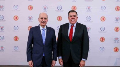 TBMM Başkanı Kurtulmuş, Avustralya Temsilciler Meclisi Başkanı Dick ile görüştü