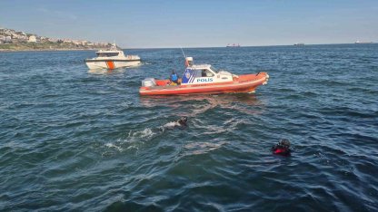 Tekirdağ’da denizde temizlik