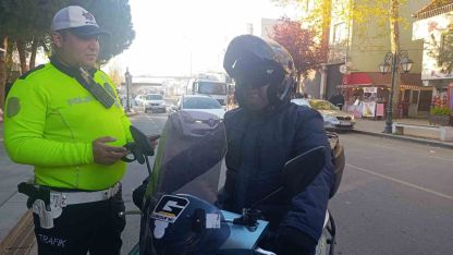 Tekirdağ’da trafik denetimi: 65 araç kontrol edildi