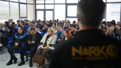 Tekirdağ’da Üniversite öğrencilerine Narko gençlik bilgilendirmesi